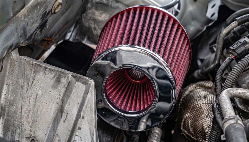 Kaltluftansaugsystem für Nissan Sentra (2005-2006) mit 1,8L 4-Zylinder-Motor, Chrom