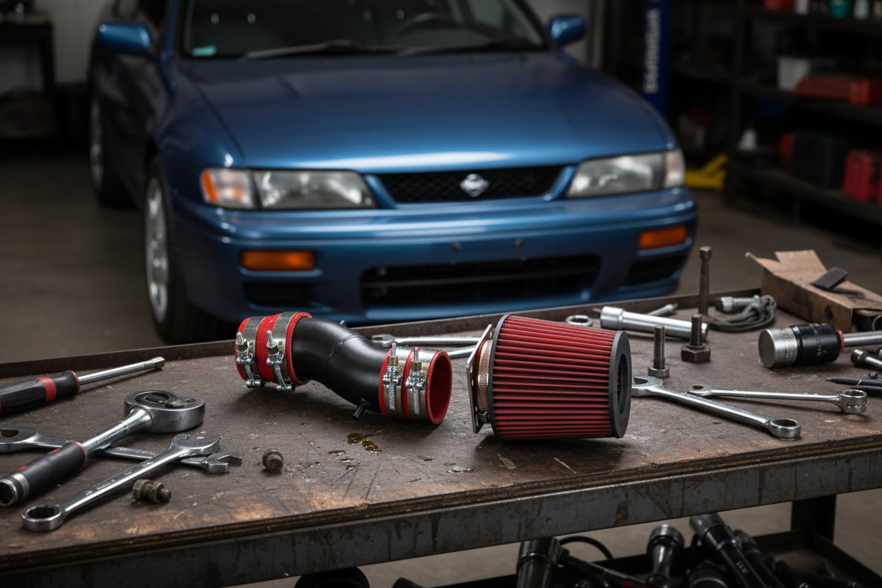 Performance Air Intake For Nissan Sentra 200SX (1991-1999) with 2.0L Engine Default Title