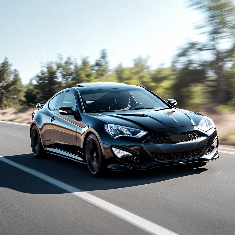 Cold Air Intake Kit for Hyundai Genesis Coupe (2010-2012) with 2.0L 4 Cylinder Turbocharged Engine Blue