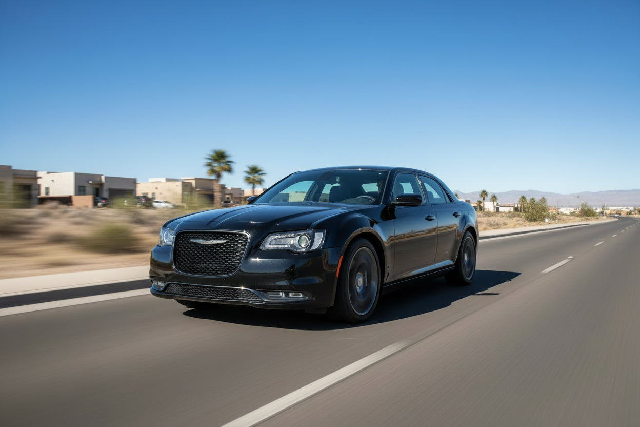 Performance Air Intake W/Heat Shield for Chrysler 300 (2011-2020) with 3.6L V6 Engine Black Default Title