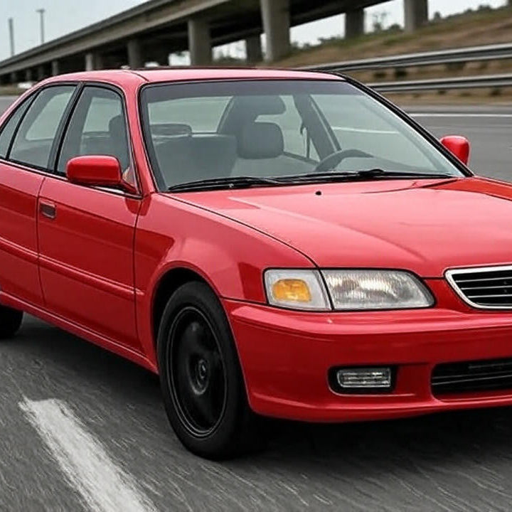 Cold Air Intake for Honda Accord DX/LX/EX/EX-R/SE (1990-1993) with 2.2L Engine RED