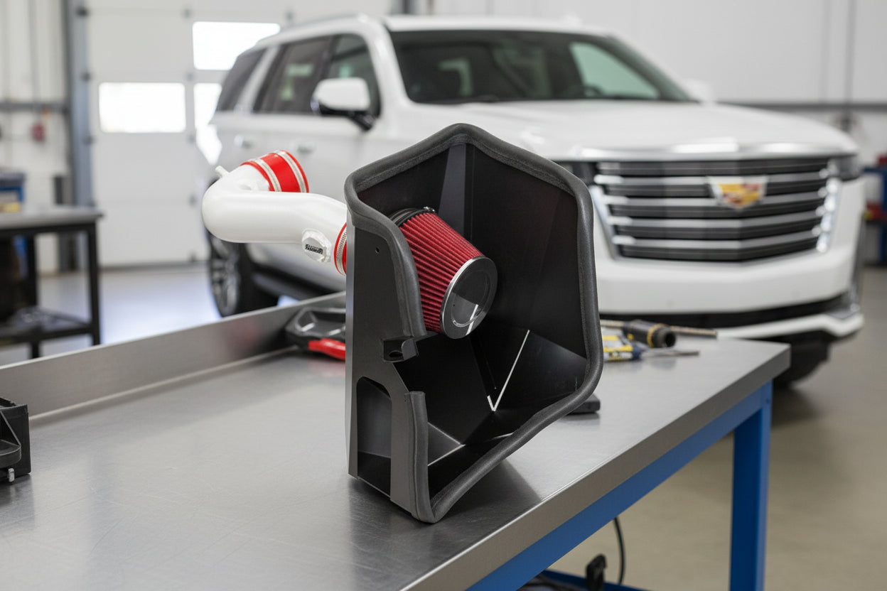 Cold Air Intake Kit for Cadillac Escalade (2021-2024) with 6.2L V8 Engine Default Title