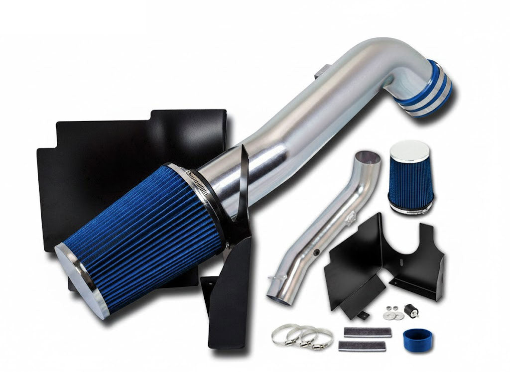 Admission d'air froid pour Chevy Silverado 2500HD 3500 (2001-2003) moteur diesel 6,6 L - Bleu