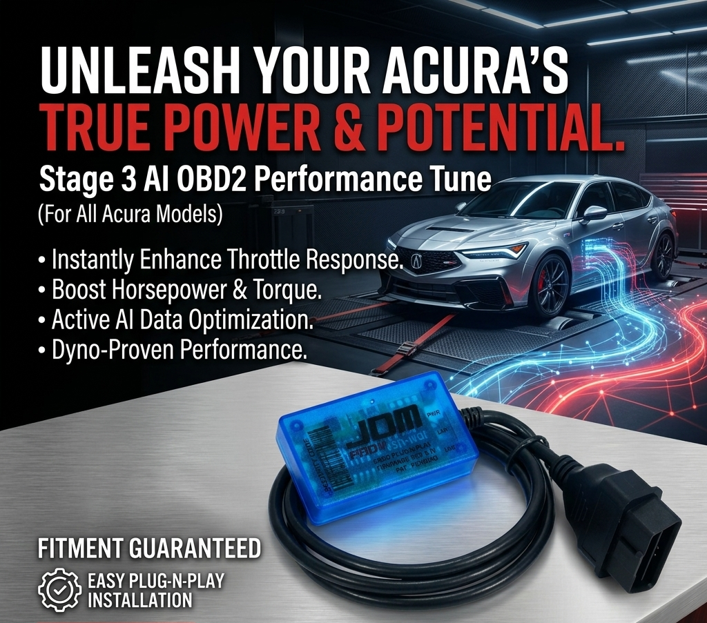 Stage 3 performance chip for Acura, plug-in module