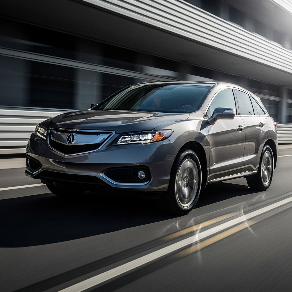Action Shot: Acura RDX Driving Fast