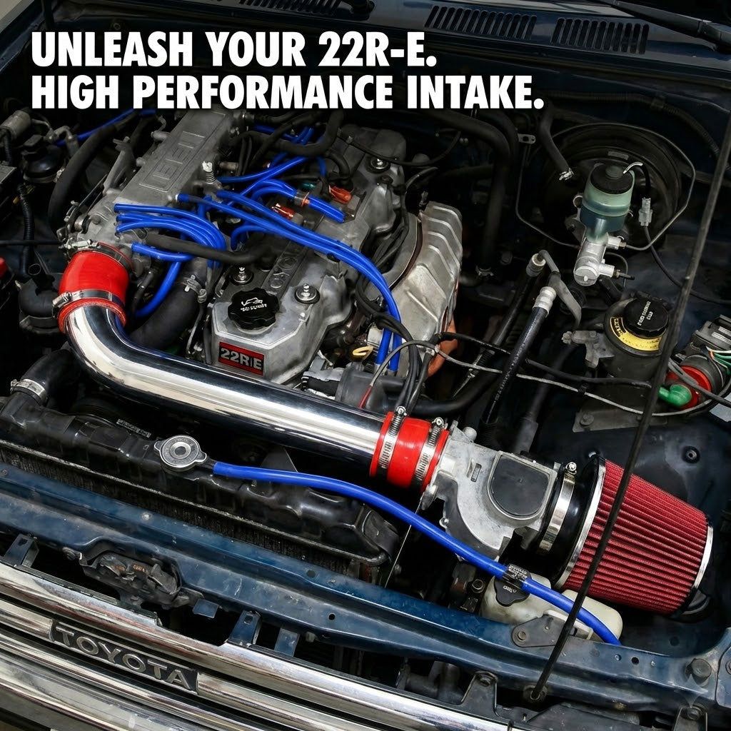 Cold Air Intake for Toyota Pickup & 4Runner (1988-1995) 2.4L Engine