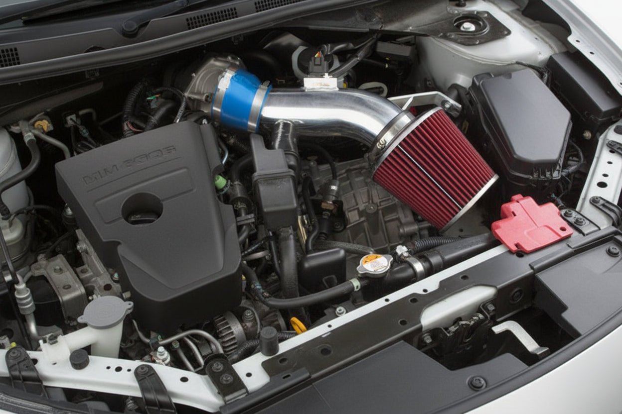 Cold Air Intake for Nissan Altima (2007-2012) 3.5L V6 Engine Red Default Title