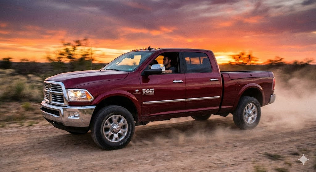 Cold Air Intake for Dodge RAM 1500/2500/3500 (2009-2018) 5.7L V8 Engine - Red