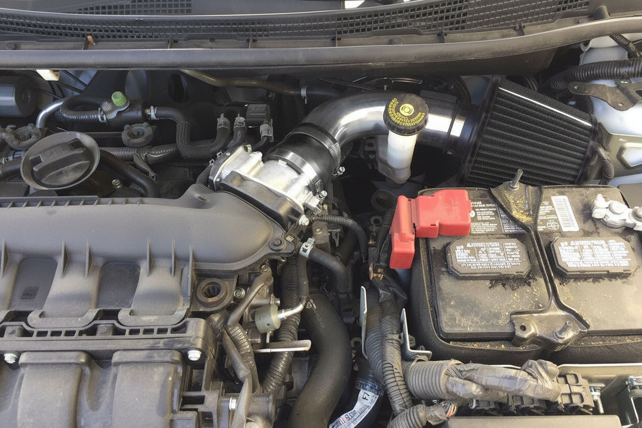 Performance Air Intake For Nissan Sentra (2013-2019) With 1.8L L4 Engine Black
