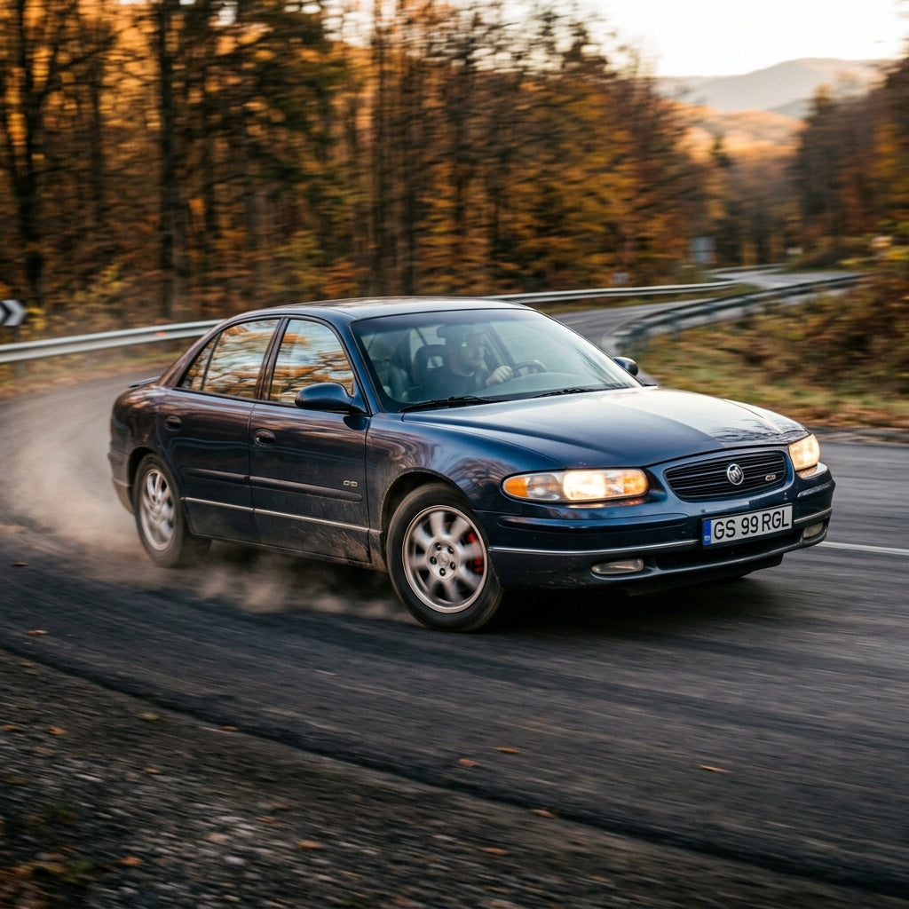 Action Shot: Buick Regal Driving Fast