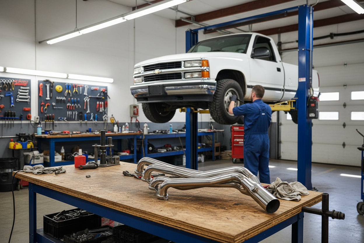 Performance Headers for Chevy GMC C10 C1500 2WD (1992-1999) 4L 5L 6.0L Engines