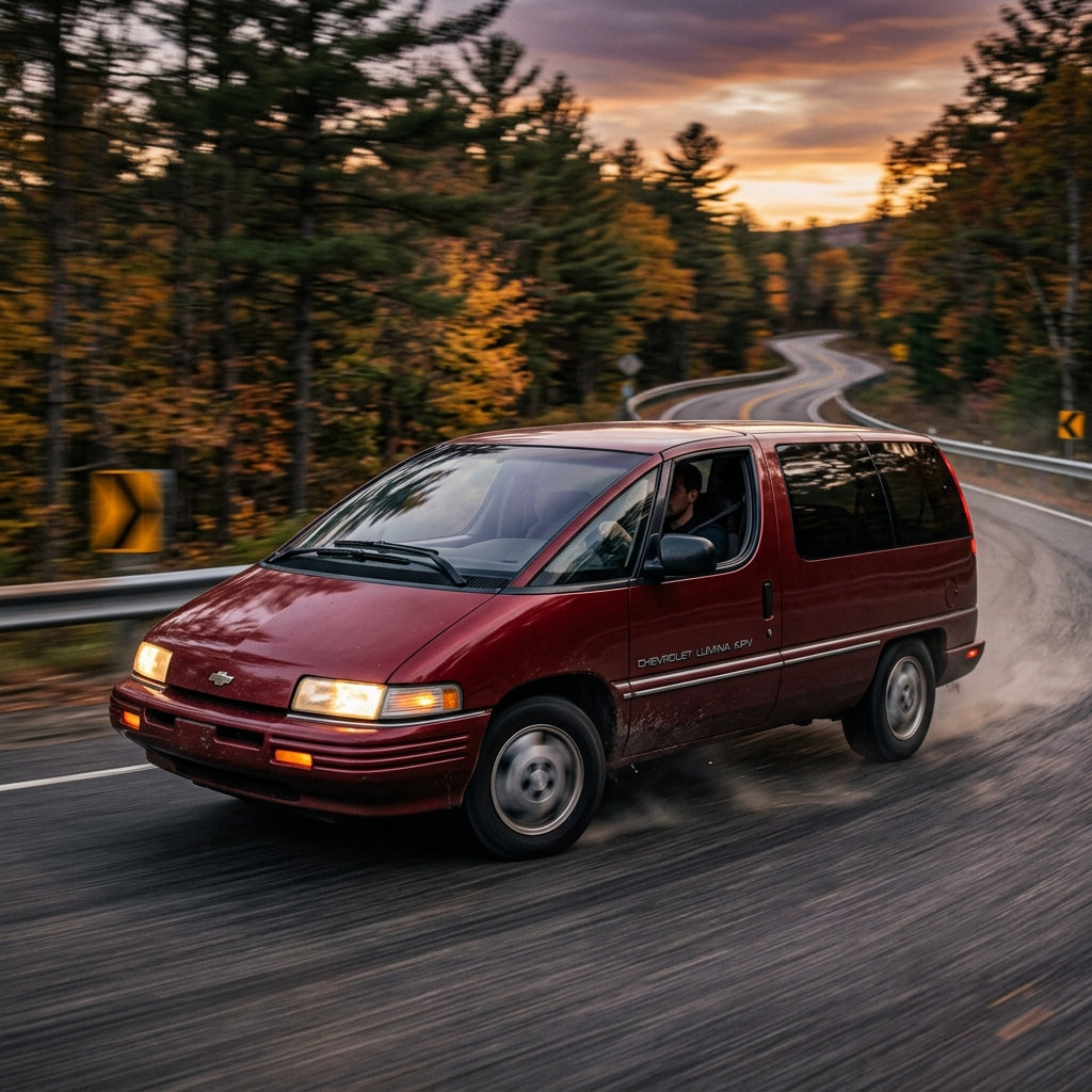 Action Shot: Chevrolet APV Driving Fast