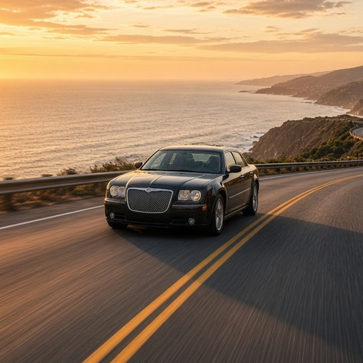 Chrysler 300C driving - cold air intake for 2005-2010 300C 5.7L and SRT8 6.1L HEMI