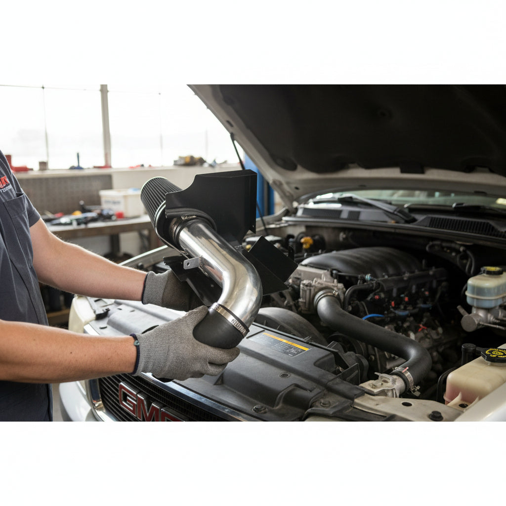Cold Air Intake System for Silverado / Sierra / Escalade / Yukon (2003–2006) 5.3L 6.0L V8 Default Title