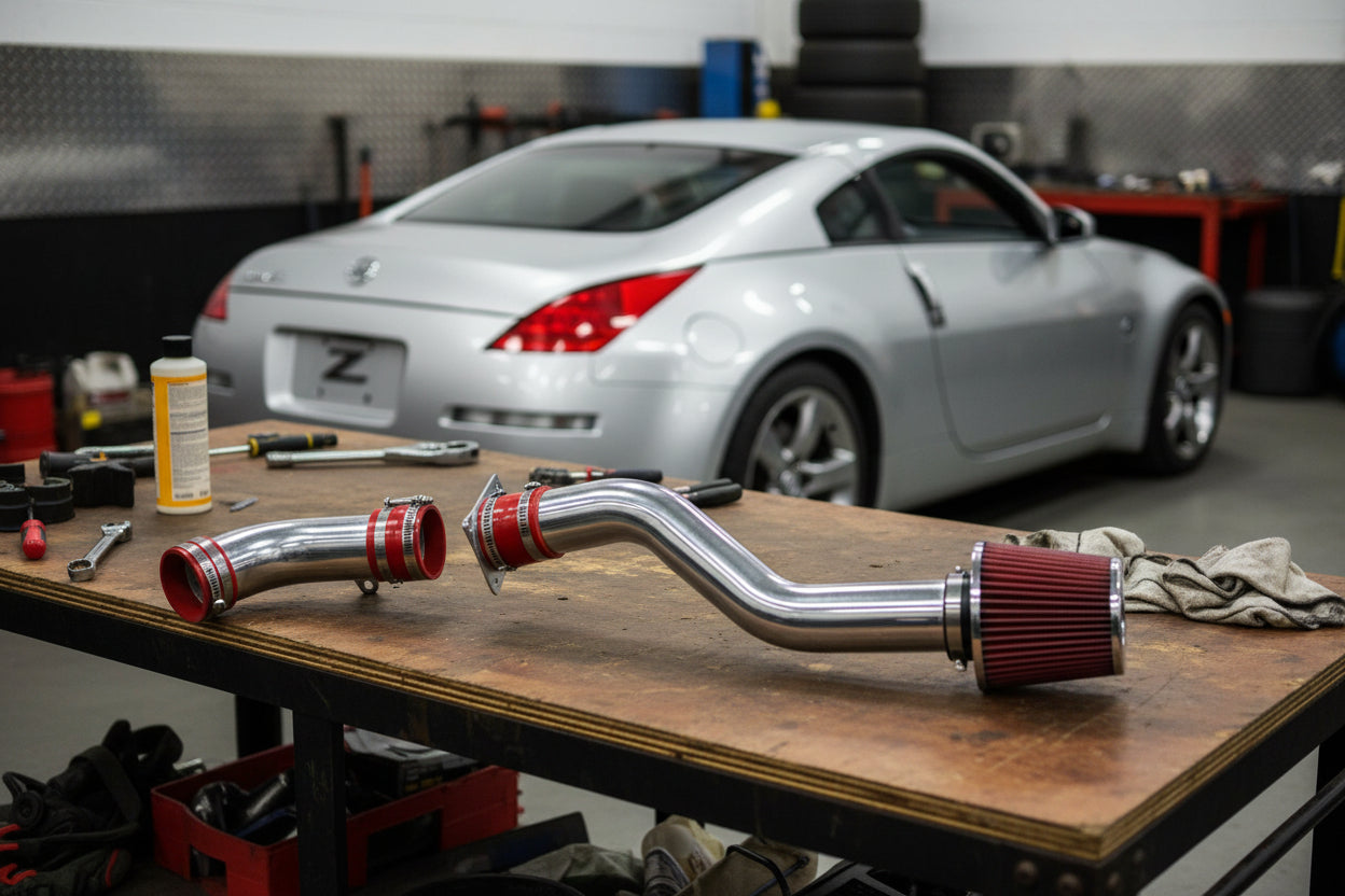 Cold Air Intake for Nissan 350Z (2003-2006) 3.5L V6 Engine Default Title