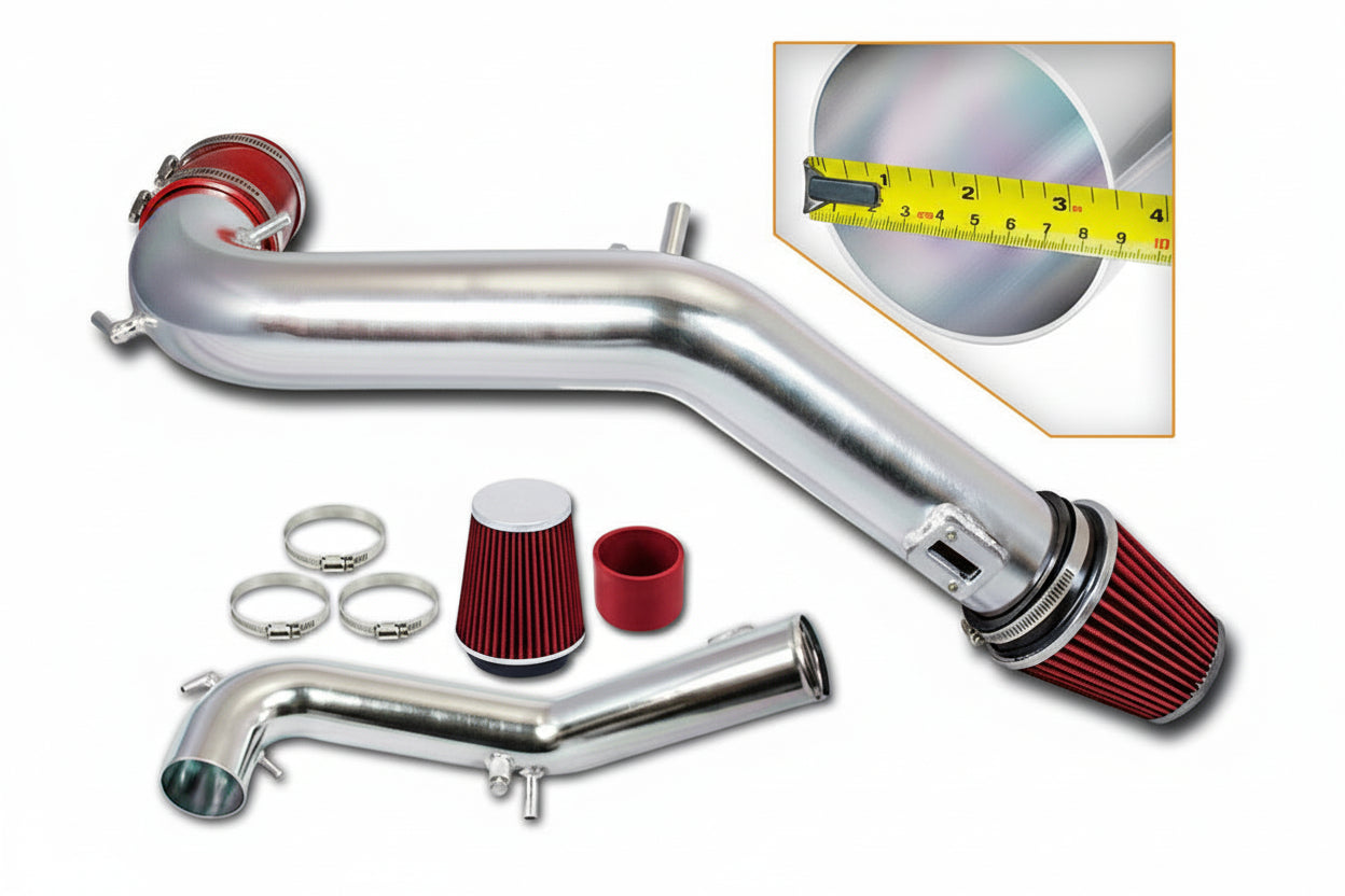 Cold Air Intake for Ford Mustang (2015-2016) 5.0L V8 Engine - Red