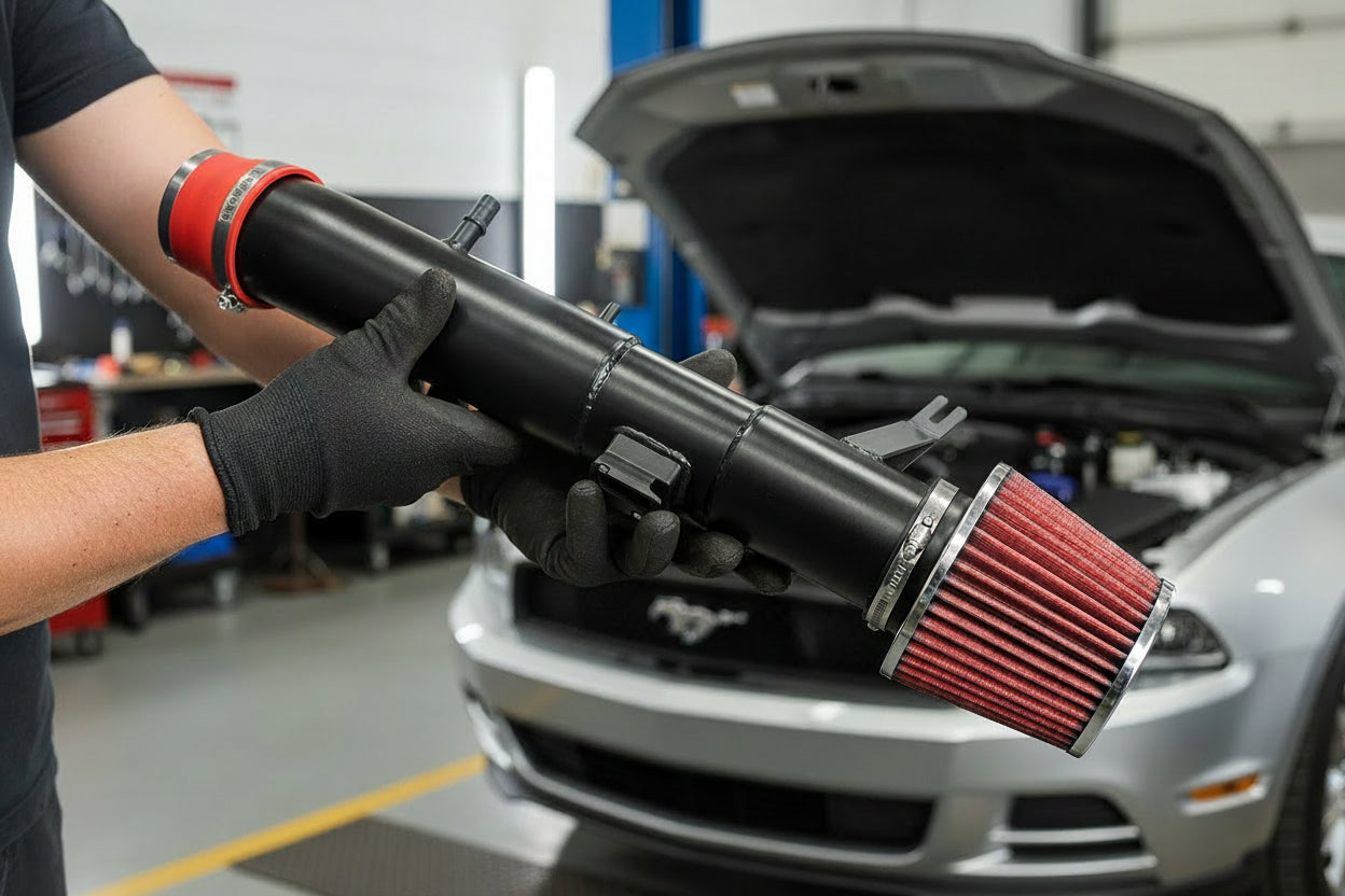 Cold Air Intake for Ford Mustang (2011-2014) 3.7L V6 Engine Default Title