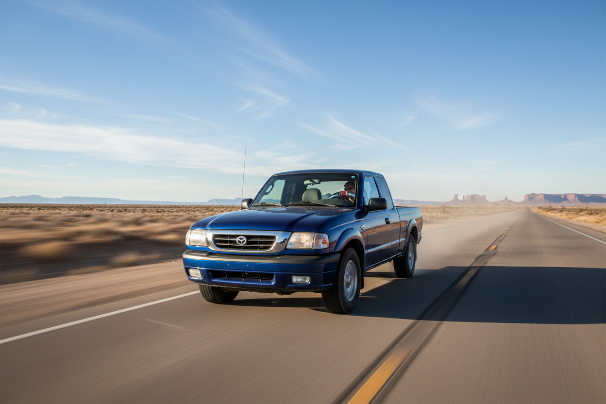 Cold Air Intake for Mazda B4000 (2001-2003) 4.0L V6 Engine - Red Default Title