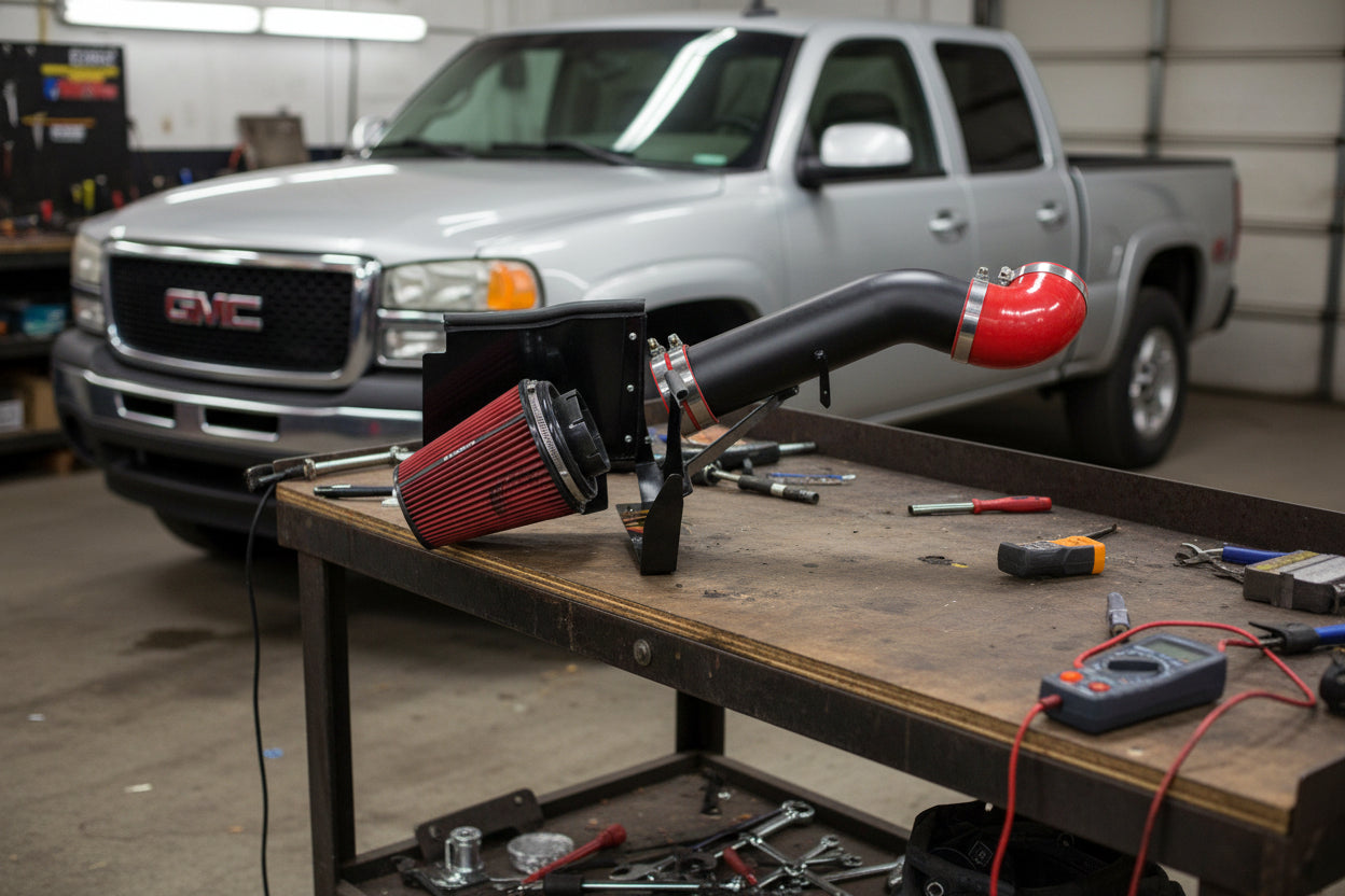 Cold Air Intake for GMC Sierra 1500/2500 HD Classic Edition (2007) 6.0L V8 Engine Default Title