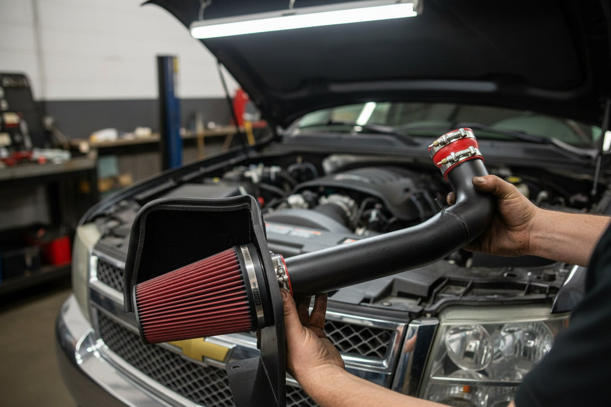 Cold Air Intake for Chevy Silverado/Suburban/Tahoe/Avalanche (2009-2014) 4.8L 5.3L 6.0L 6.2L Engines Default Title