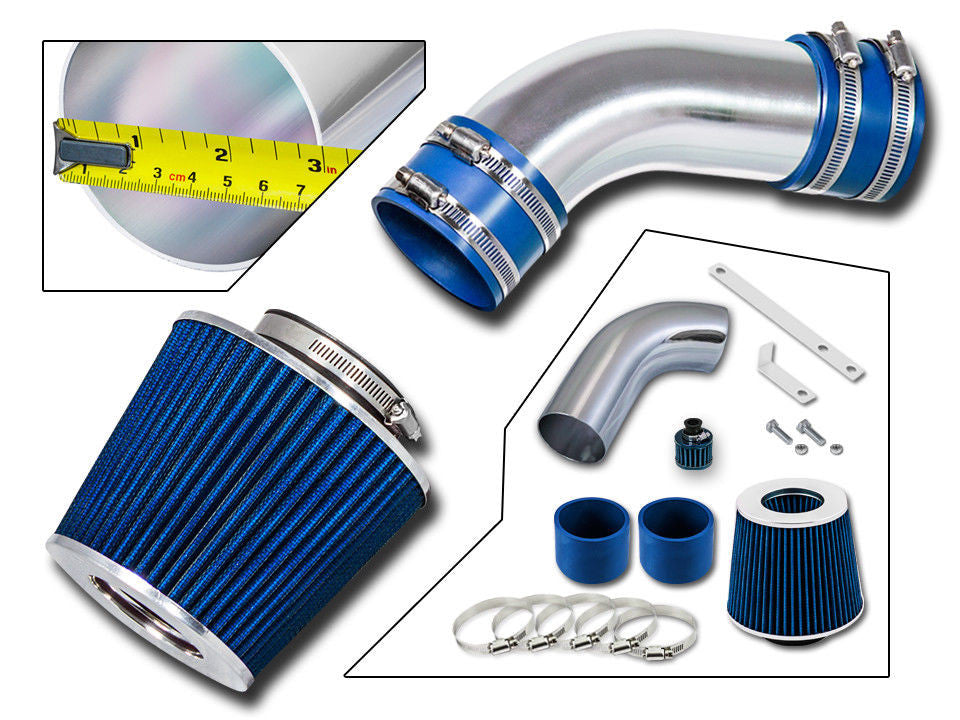 Cold Air Intake for Audi A6 (2002-2005) 3.0L SFI V6 Engine - Blue
