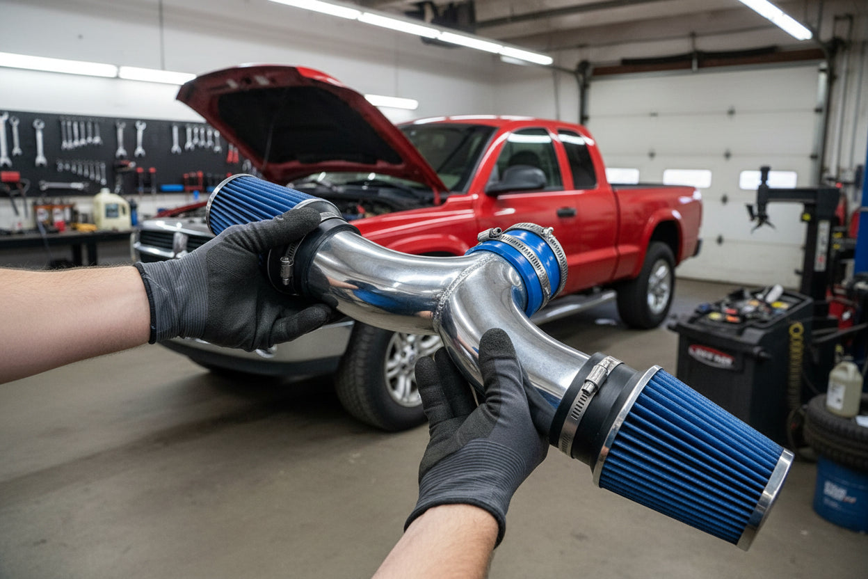 Cold Air Intake for Dodge Dakota (2004-2009) 3.7L 4.7L Engine Default Title
