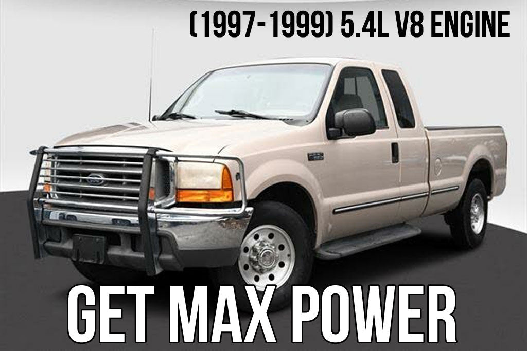 Blue Cold Air Intake for Ford F250 (1997-1999) 5.4L V8 Engine