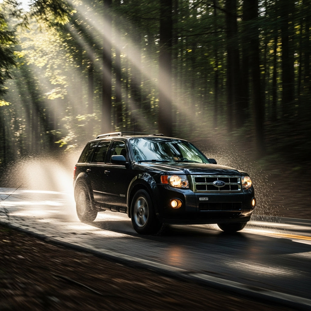 Action Shot: Ford Escape Driving Fast