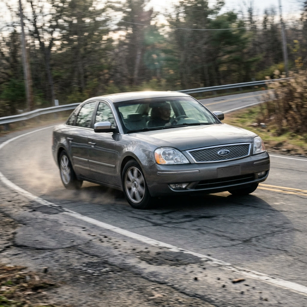 Action Shot: Ford Five Hundred,Freestyle Driving Fast