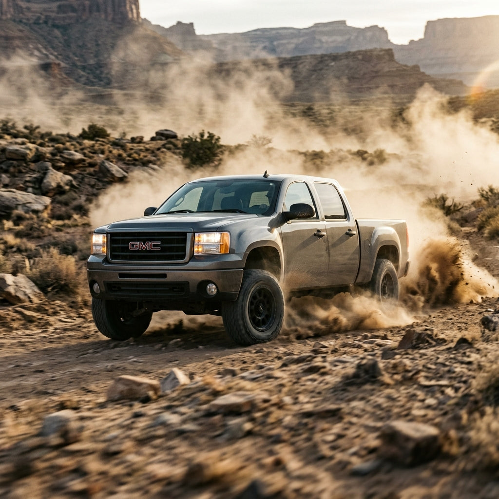 Action Shot: GMC Sierra