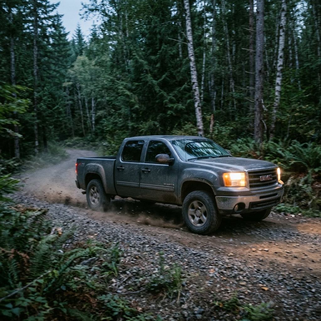 Action Shot: GMC Sierra