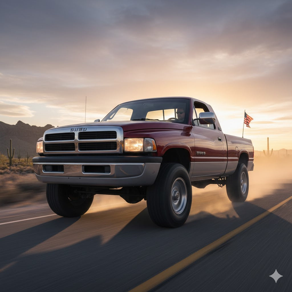 Cold Air Intake for Dodge RAM 1500 2500 RT (1994-2002) 5.2L/5.9L V8 Engines Black