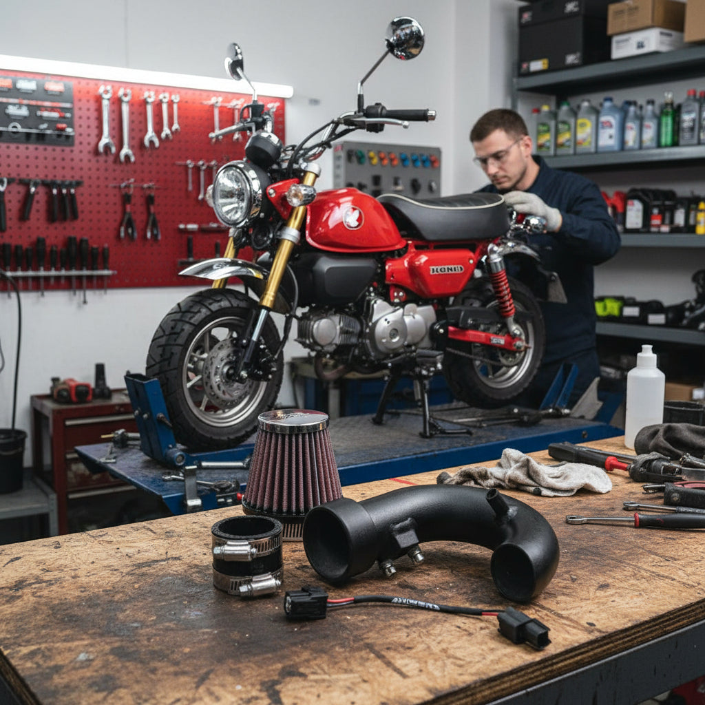Short Ram Air Intake Honda Monkey (2019-2021) Default Title