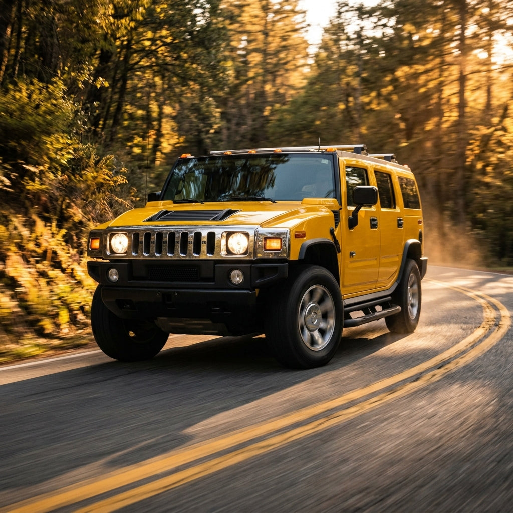 Action Shot: Hummer H2