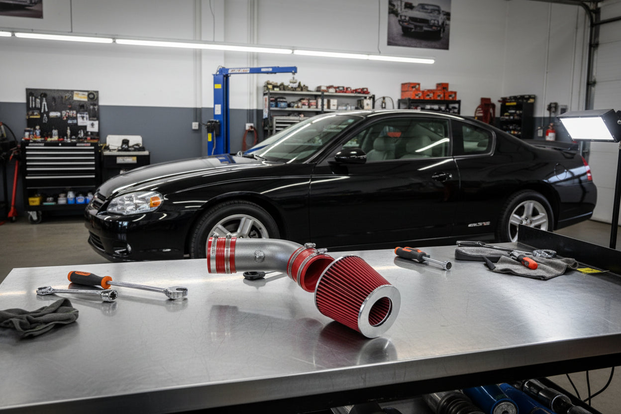 Short Ram Air Intake For Chevy Impala SS Monte Carlo (2006-2009) 5.3L V8 Default Title