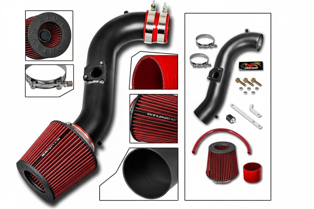 Cold Air Intake for Lexus IS300 (2001-2005) 3.0L Inline-6 Engine Black