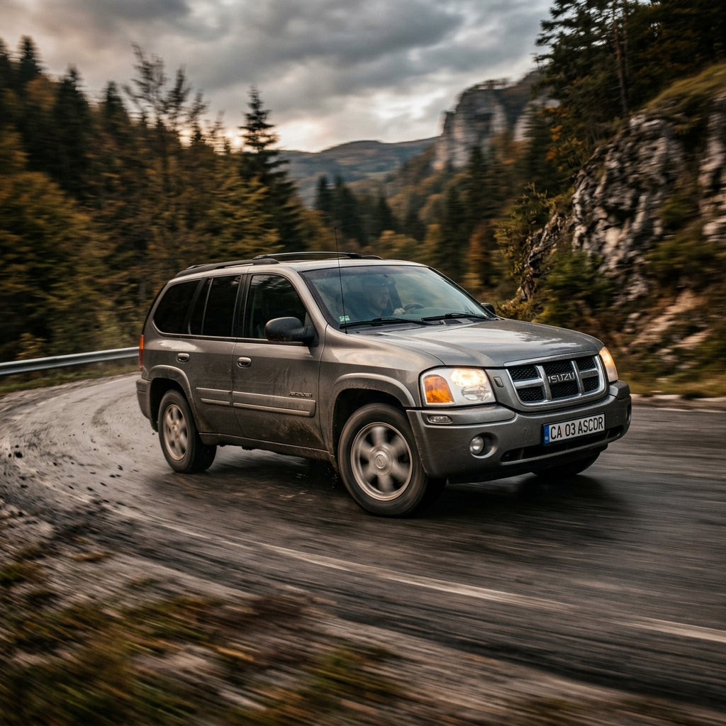 Action Shot: Isuzu Ascender Driving Fast