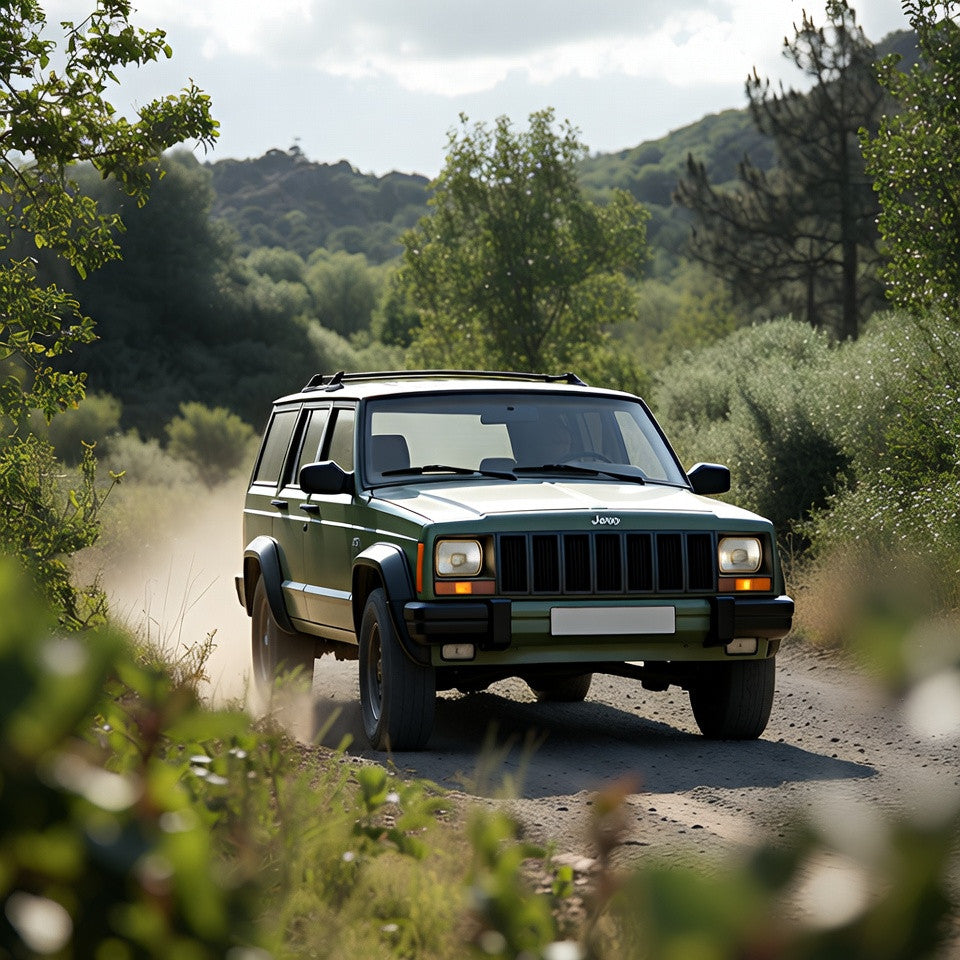Cold Air Intake for Jeep Cherokee (1993-1998) 4.0L Inline-6 Engine Blue