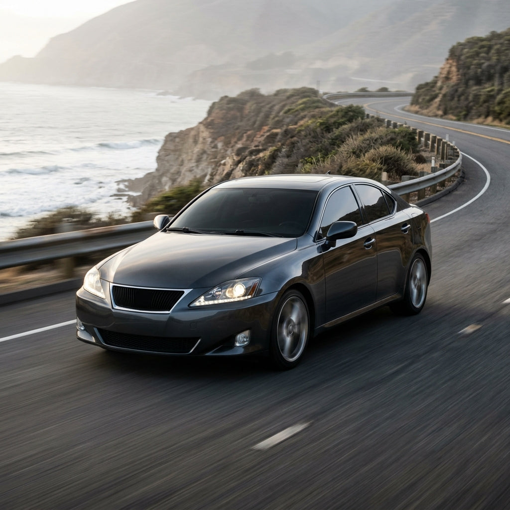 Action Shot: Lexus IS Driving Fast