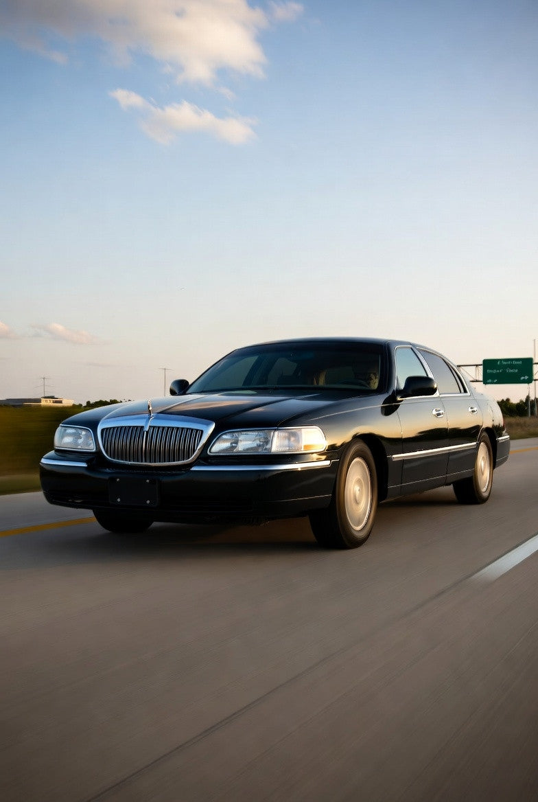 Performance Air Intake For Lincoln Town-car (1996-2002) With 4.6L V8 Engine Black