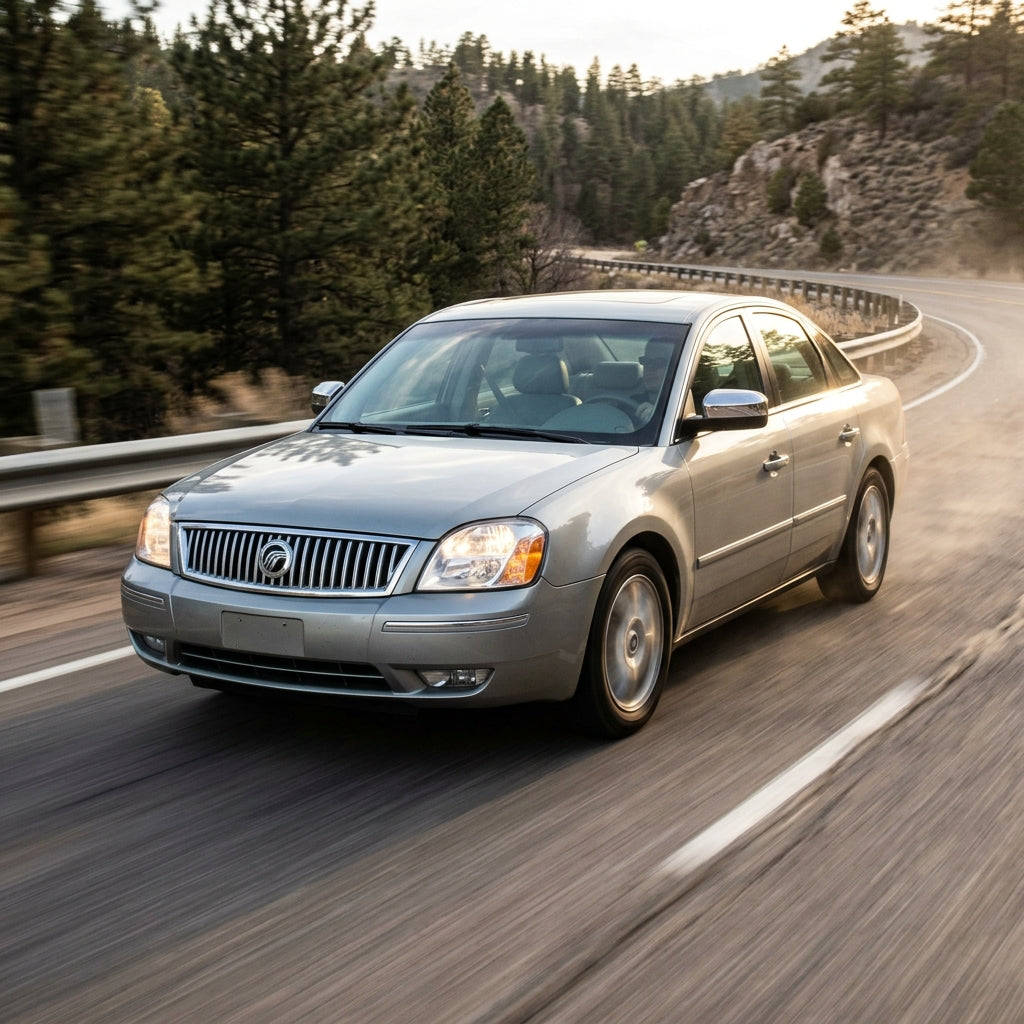 Action Shot: Mercury Montego Driving Fast
