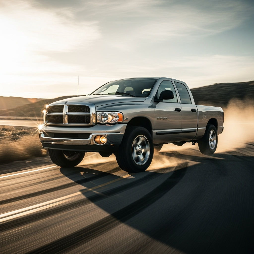 Action Shot: RAM, Dodge Ram 1500, 1500 Driving Fast