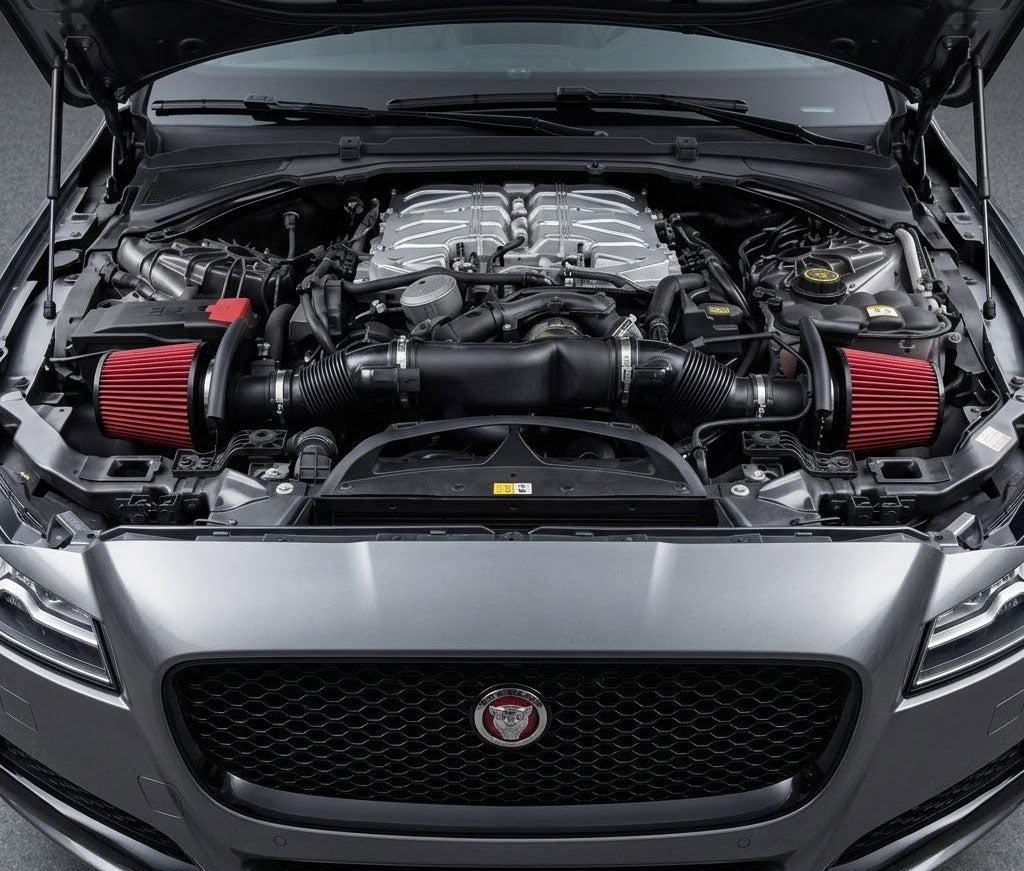Kit de filtre d'admission d'air froid pour Jaguar XE (2016-2019) moteur 3.0L suralimenté