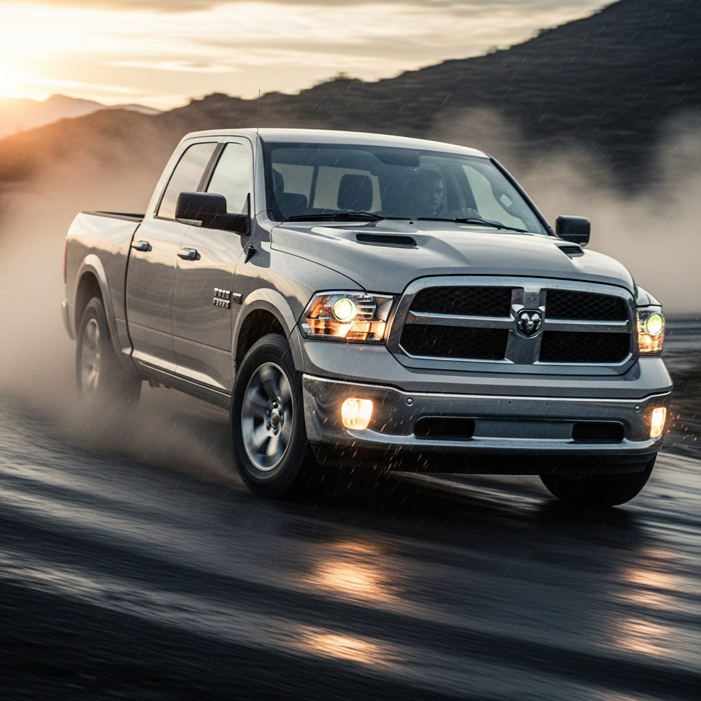 Action Shot: Ram 1500, Ram 1500 Driving Fast