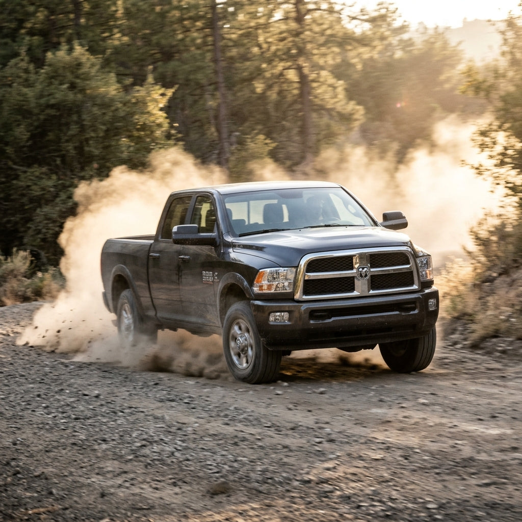 Action Shot: Ram 2500,3500 Driving Fast