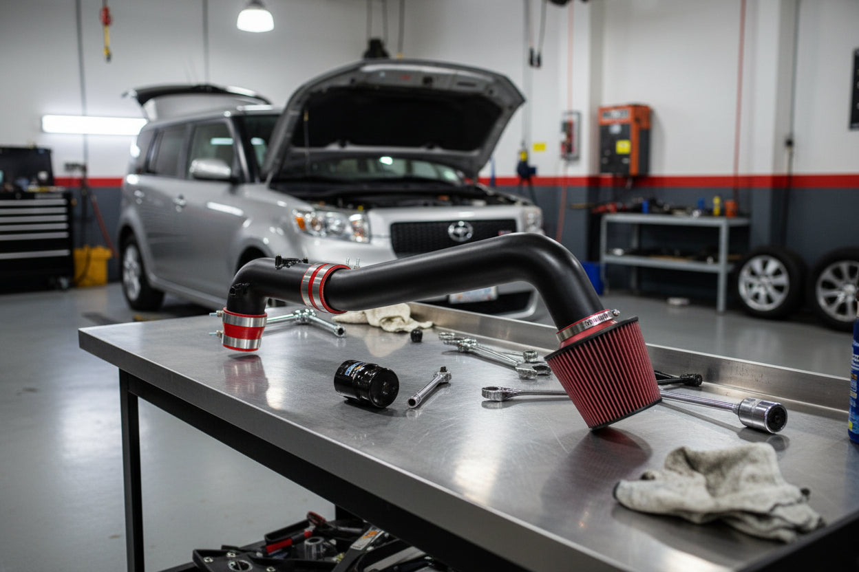 Cold Air Intake For Scion xB (2008-2015) with 2.4L 4 Cyl Engine Default Title