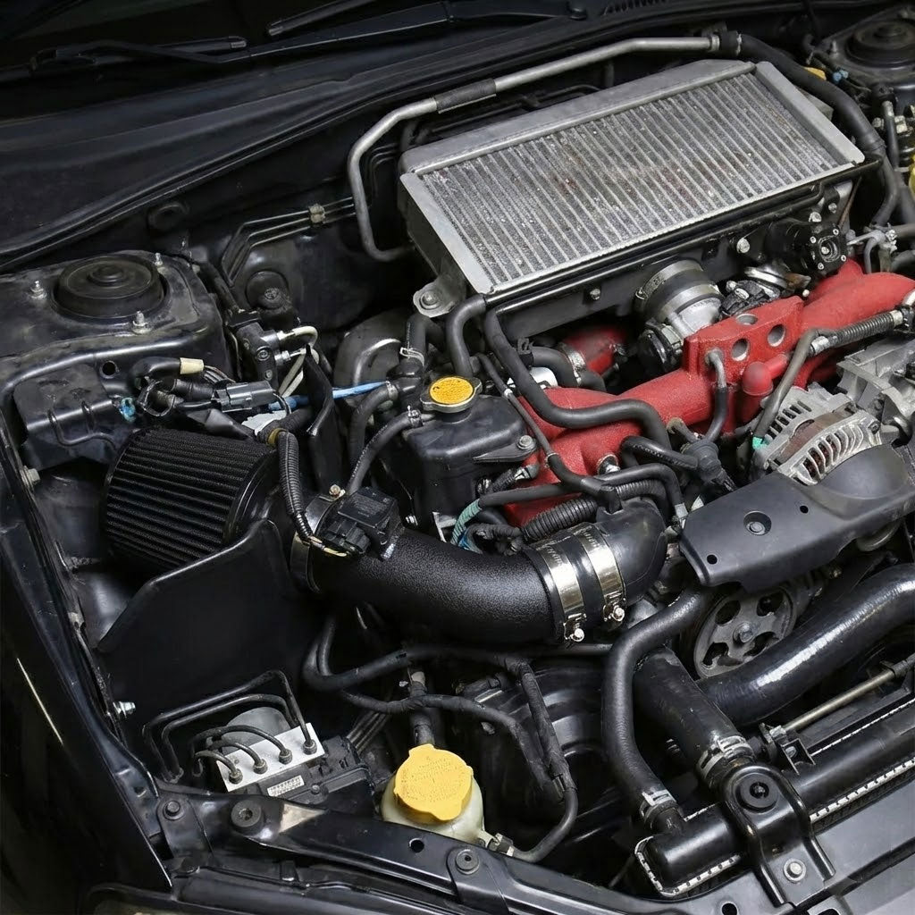 Performance Air Intake for Subaru WRX (2002-2007) 2.0L 2.5L Turbocharged Black