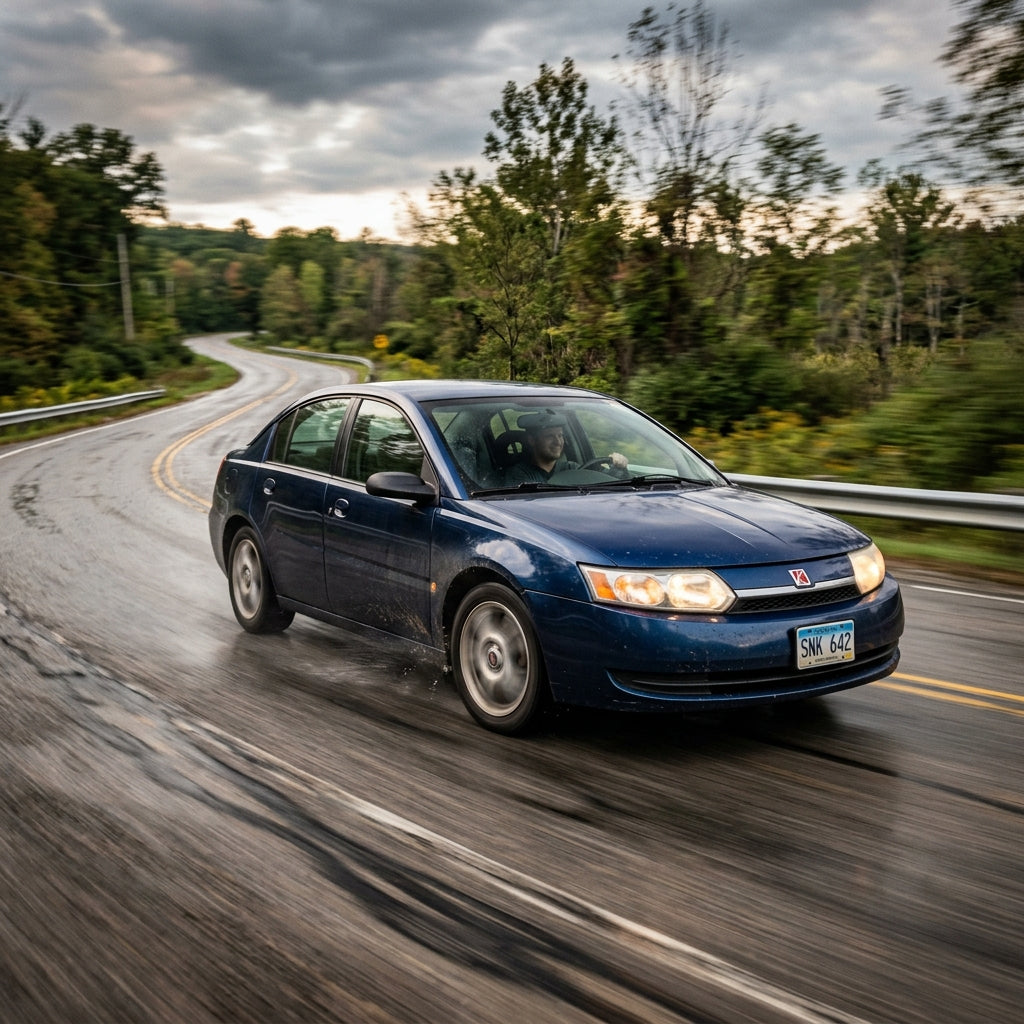 Action Shot: Saturn Ion Driving Fast