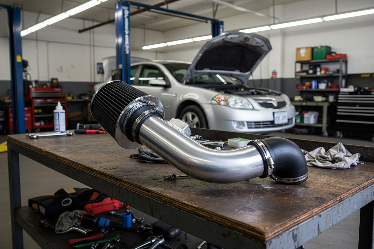 Short Ram Air Intake For Saturn Ion-1 /Ion-2 /Ion-3 (2005-2007) with 2.2L/ 2.4L Engines Black Default Title