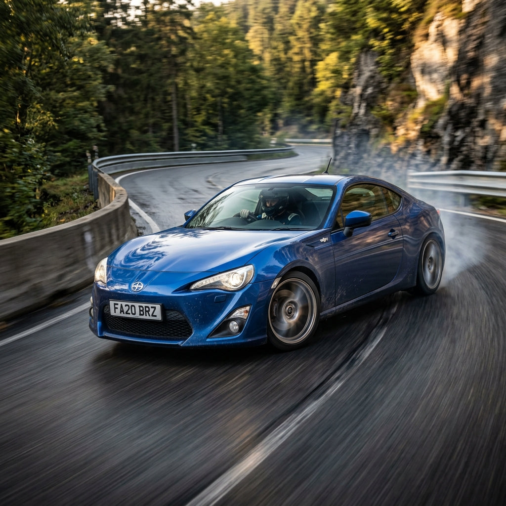 Action Shot: Scion FR-S Driving Fast